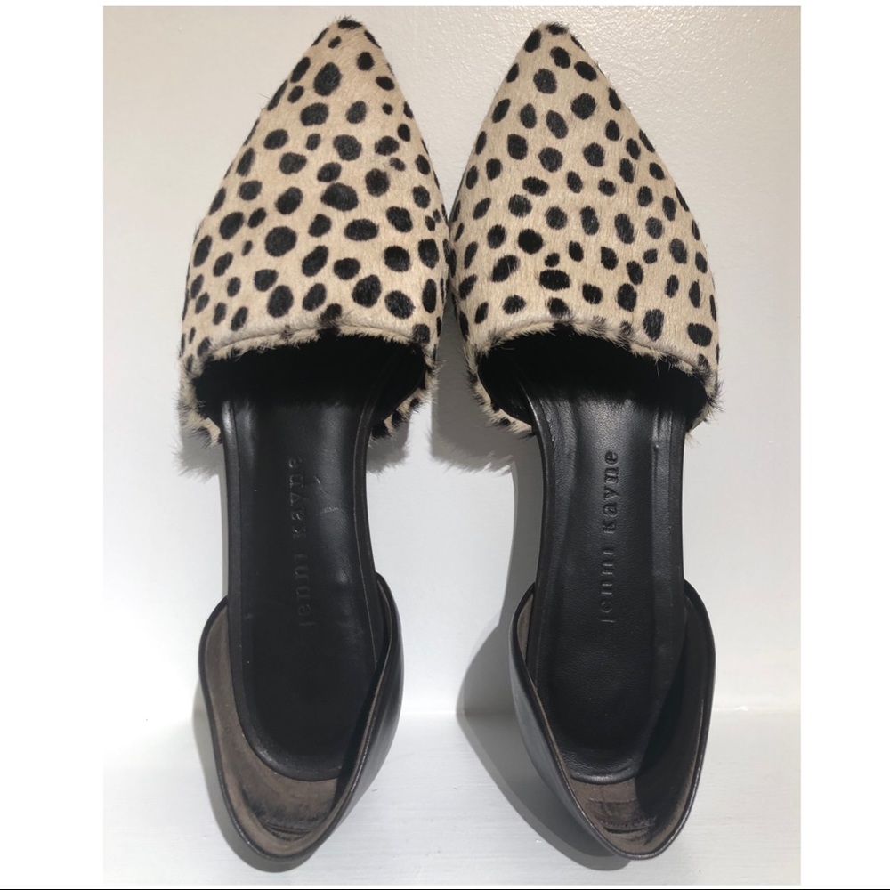 SOLD Jenni Kayne D’Orsay Flat in Animal Print